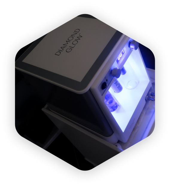 diamond glow hex 2